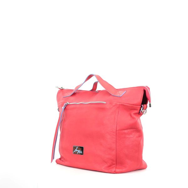 Handtasche rot Kalbsleder