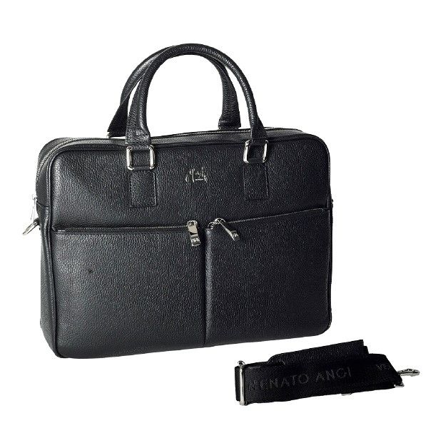 Businesstasche schwarz Leder